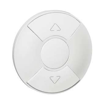Enjoliveur Céliane pour commande de volets roulants ou stores - blanc|Legrand-LEG068151