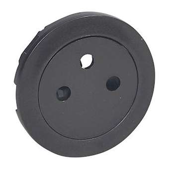Enjoliveur Céliane pour prise de courant 2P+T Surface - finition graphite|Legrand-LEG067911