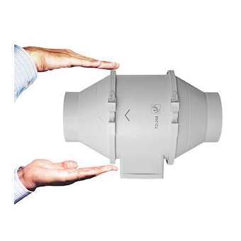 Ventilateur de conduit, 200/250 m3/h, 3 vitesses, raccordement D 100 mm|S&P France ( Unelvent )-UNE250777