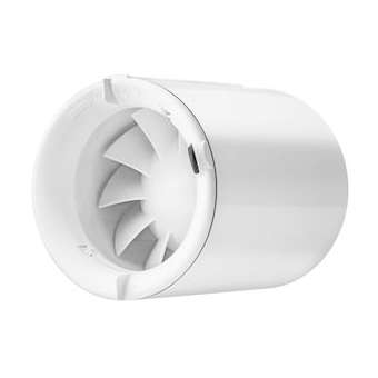 Aérateur de conduit, 190 m3/h, 16 W, encastrable, clapet anti-retour, D 120 mm|S&P France ( Unelvent )-UNE257001