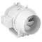 Ventilateur de conduit silencieux, 180 m3/h, 1 vitesse, tempo réglable, D 100 mm
