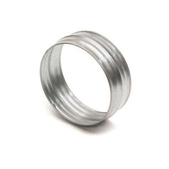 Raccord mâle galva - Diamètre 80 mm|Aldes-ALD11093041