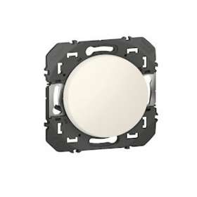 Poussoir simple dooxie 6A 250V~ finition blanc|Legrand-LEG600004