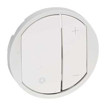 Enjoliveur Céliane pour variateurs - Blanc|Legrand-LEG065083