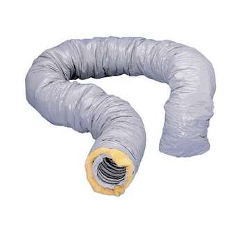 Gaine souple PVC isolée 25 mm, diamètre 150 mm, longueur 6 m|S&P France ( Unelvent )-UNE813884