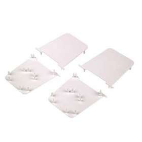 Sachet de 4 embouts pvc pour support de sol|Eid-EI24AS02P