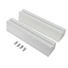 Kit de support de sol PVC pour climatisation 450 mm (150 kg). Vendu par 2|Bizline-BIZ400308
