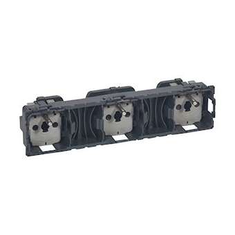 Prise de courant triple 2P+T précâblée standard français Céliane|Legrand-LEG067126