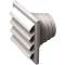 Grille extérieure VPA 186x186 mm - Blanc