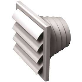 Grille extérieure VPA 186x186 mm - Blanc|Aldes-ALD11001500
