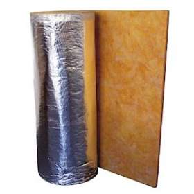 Rouleau isolation thermique, classement M1, épais 25 mm, larg 1,2 m, long 12 m|S&P France ( Unelvent )-UNE821773