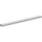 Conduit rectangulaire PVC rigide 55 x 110 mm, longueur 3 m, gamme TUBPLA