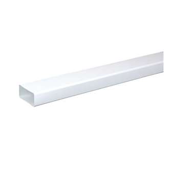 Tr 55 x 110 p - 3m - tube rectangulaire plastique rigide section 55 x 110|Atlantic clim ventil-ELG460000
