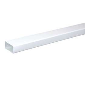 Tr 55 x 110 p - 3m - tube rectangulaire plastique rigide section 55 x 110|Atlantic clim ventil-ELG460000