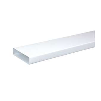 Tr 55 x 220 p - 3m - tube rectangulaire plastique rigide section 55 x 220|Atlantic clim ventil-ELG460007