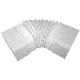 Conduit rectangulaire PVC souple + 2 manchons rigides 40 x 110 mm, gamme TUBPLA|S&P France ( Unelvent )-UNE832109