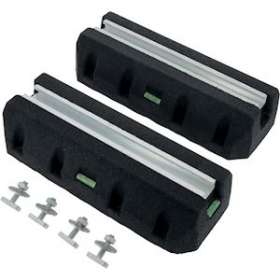 Kit supports de sol rubber pour climatisation 400 mm x 300 kg (paire)|Bizline-BIZ400183