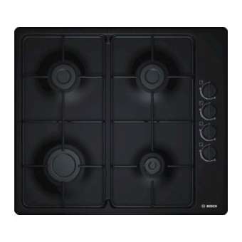 TABLE GAZ 60CM 4FOY EMAIL NOIR|Bosch menager pose enc.-B6SPBP6B6B80