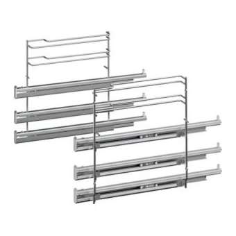 RAIL TELESCOPIQUE 3NIVEAUX PYROLYSABLE|Bosch menager pose enc.-B6SHEZ638370