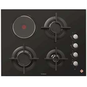 Table mixte dessus verre|De Dietrich encastrable-DEDDPG7640BM