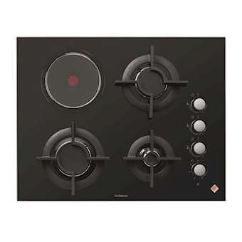 Table mixte dessus verre|De Dietrich encastrable-DEDDPG7640BM