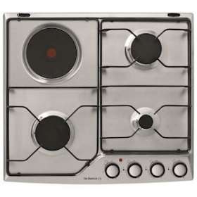 Plaque de cuisson 60 cm Mixte Inox|De Dietrich encastrable-DEDDPE7610XM