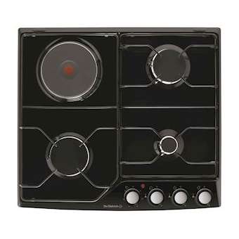Plaque de cuisson 60 cm Mixte Noir|De Dietrich encastrable-DEDDPE7610BM