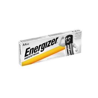 Pile alcaline Industrial AA x 10 Pile pour les professionnels en gros volume|Energizer france-RSN361056