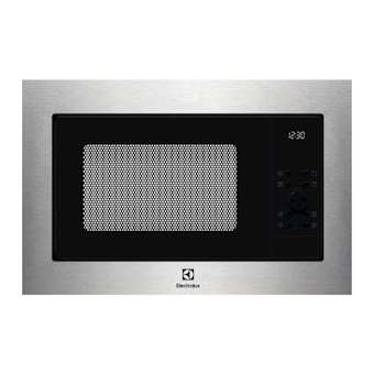 four a micro-ondes 25l 900w 11 niveaux puissance minuterie 95min Inox anti-trace|Electrolux encastrable-A6TCMS4253EMX