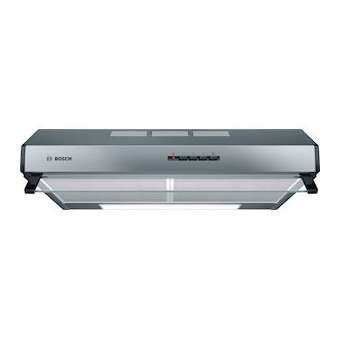 HOTTE VISIERE 60CM 350M3/H D INOX|Bosch menager pose enc.-B6SDUL63CC50
