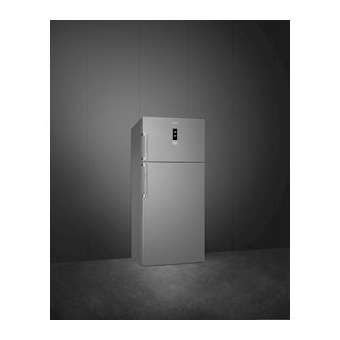 Réfrigérateur 2 Portes - 84 cm - hauteur 186 cm - portes réversibles|Smeg france-SMFFD84EN4HX