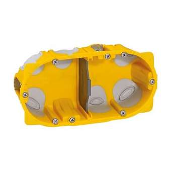 Boîte multipostes Ecobatibox 2 postes 4 à 5 modules - profondeur 40mm|Legrand-LEG080022