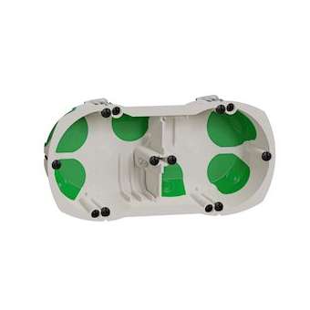 Multifix air, boîte étanche 2 postes entraxe 71mm, diam. 67 mm, prof. 40 mm|Schneider Electric-SCHIMT35000