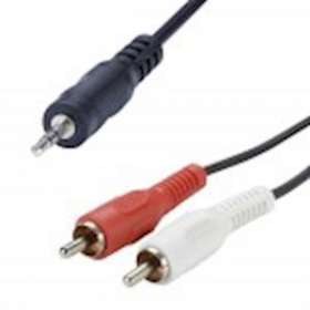 Cordon Jack 3.5mm M / 2 RCA M - 5m|Erard-EAD1526