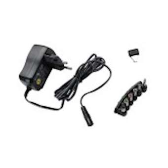 Bloc d'alimentation 250V/1A - Tension continue réglable + 6 adaptateurs|Erard-EAD8403