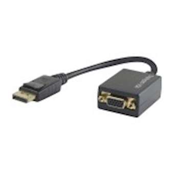 Convertisseur DisplayPort 1.1 M vers VGA F - Full HD 1080p - plug & play - 0m15|Erard-EAD7809