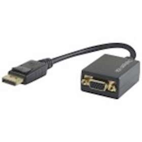 Convertisseur DisplayPort 1.1 M vers VGA F - Full HD 1080p - plug & play - 0m15|Erard-EAD7809