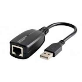 Extendeur USB 2.0 A via RJ45 - 480 mbps - auto-alimenté - plug & play - 80 m|Erard-EAD2925