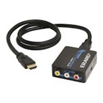 Convertisseur HDMI A F vers 3 RCA F + Jack 3.5 mm F - 4K/30ips - 0m80|Erard-EAD726622