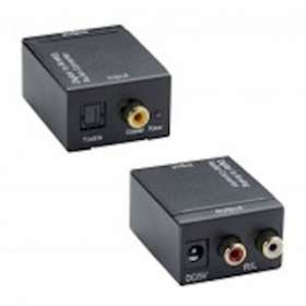 Convertisseur Toslink F et 1 RCA F vers 2 RCA F - plug & play|Erard-EAD1905