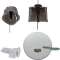 Kit point de centre DCL Fix'R D 67 mm avec fixation 2 m et douille E27