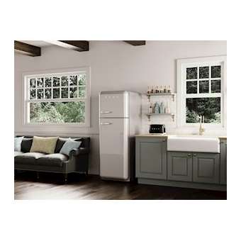 Toaster 2 tranches Années 50 - Structure en acier embouti|Smeg france-SMFTSF01BLEU