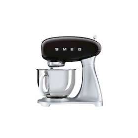 Robot sur socle Années 50 - Corps en alu coulé - Bol en acier inox poli|Smeg france-SMFSMF02BLEU