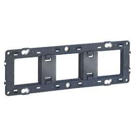 Support à vis pour Mosaic, Céliane ou Soliroc pour 3 postes ou 6 à 8 modules|Legrand-LEG080253