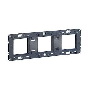 Support à vis pour Mosaic, Céliane ou Soliroc pour 3 postes ou 6 à 8 modules|Legrand-LEG080253