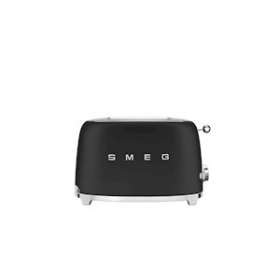 Toaster 2 tranches Années 50 - Structure en acier embouti|Smeg france-SMFTSF01BLMEU