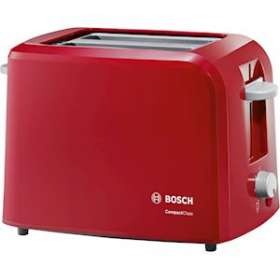 TOASTER COMPACTCLASS ROUGE|Bosch menager pose libre-BOSTAT3A014
