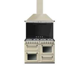 Centre de cuisson 'Victoria' - 110 cm|Smeg france-SMFTR4110P1