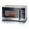 Four à micro-ondes avec gril, argent-noir/inox, 700 W, gril env. 900 W, 20 l
