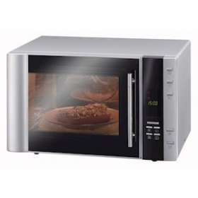 Micro-ondes/gril/ch.tournante, 900W, 30L, plateau D31,5 cm, corps en inox bross|Severin france-EVEMW7825